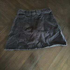 BDG Black Denim Mini Skirt – XS